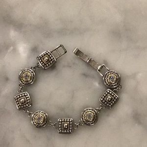 Brighton two sided bracelet with crystals